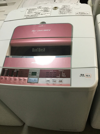 【送料無料・設置無料サービス有り】洗濯機 2014年製 HITACHI BW-7TV 中古