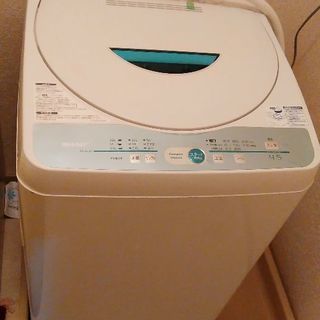 シャープ　全自動洗濯機　4.5kg ES-GL45 2009年製