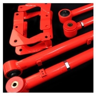 ジムニー JB23 リア ５リンク キット 赤