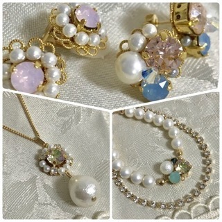 1Day資格♡スワロフスキービジューアクセサリーディプロマレッスン☆