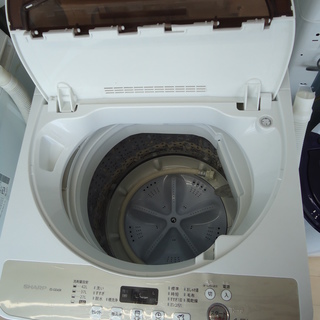 エコプラス小倉南店】シャープ 洗濯機 ES-GE46R 16年