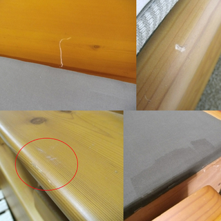 マットレスはSealy！ カントリー調セミダブルベッド 宮付き木枠 引出し3つ 本郷通