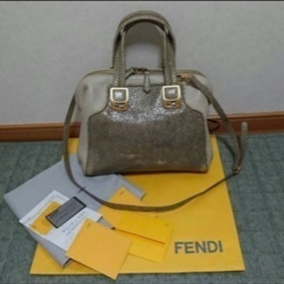 【1/24お値下げ】フェンディ FENDI バッグ カメレオン 正規品