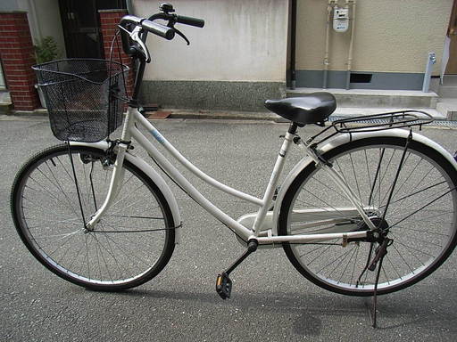 無料配達地域あり、税込6,900円、27インチ、整備したママチャリ中古自転車を自転車出張修理店グッドサイクルが出品