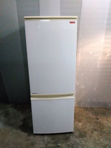 【配達設置無料】SHARP白系2ドア冷蔵庫大容量167リットル冷蔵庫❕！