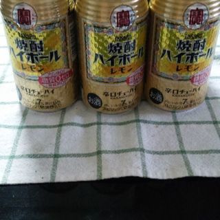 Takara焼酎ハイボールレモン6本セット1000円