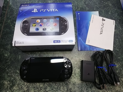 【高く買取るゾウ八幡東 直接引取】PSVita　2000型　Wi-Fiモデル ブラック