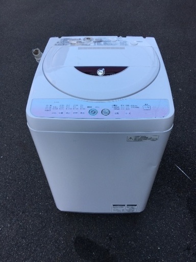 【取付無料‼️】シャープ  6.0kg 洗濯機
