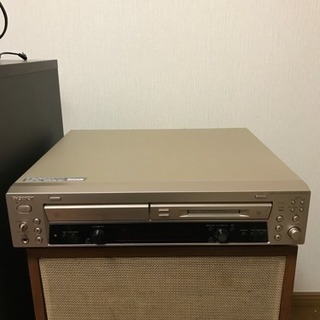 【ジャンク】コンパクトディスク・ミニディスクデッキ MXD-D400