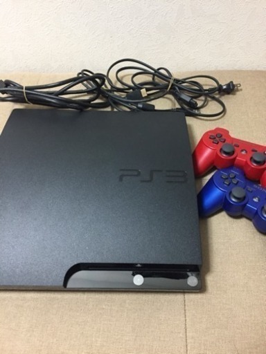 PS3本体 コントローラ2個 カセット