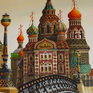 ロシアで購入の絵画