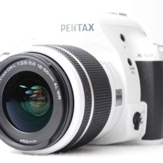 美品 PENTAX ペンタックス K-50 レンズキット