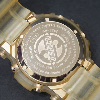 保管品 CASIO/カシオ G-SHOCK GW-225E-7JF FROGMAN グロリアスゴールド クリアスケルトン 25th記念モデル ジーショック