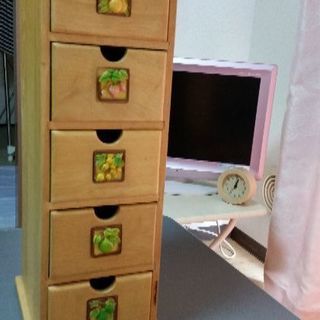小さい引き出し収納 たま 八王子の収納家具 収納ケース の中古あげます 譲ります ジモティーで不用品の処分