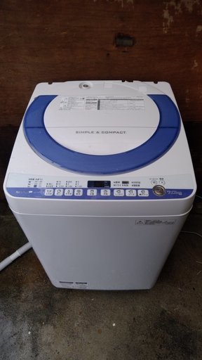 SHARP　ES-T707　2015年製　洗濯機 7㎏