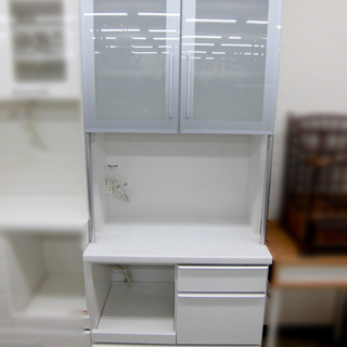 松田家具 レンジボード 札幌 西野店発 - 食器棚、キッチン収納 松田家具 レンジボード 札幌 西野店発 - 食器棚、キッチン収納