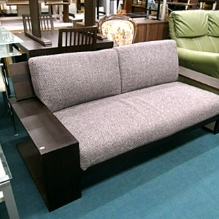 札幌【2.5Pアームソファ】2.5人掛け ファブリック 買い替え 本郷通店 USED