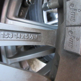 スタッドレスタイヤ　175/65R14 アルミホイールＸ４本セット