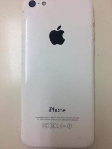 iPhone5c16GBホワイト