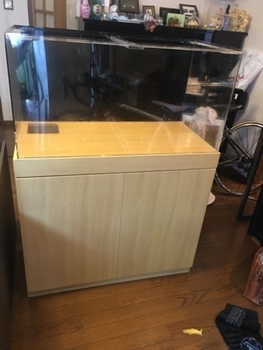 【状態良好】90cmアクリル水槽\u0026水槽台