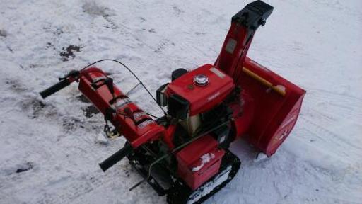ワドー除雪機SS210のオーガハウジング-