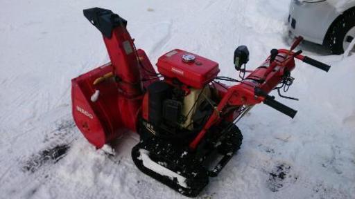 8馬力 ワドー除雪機