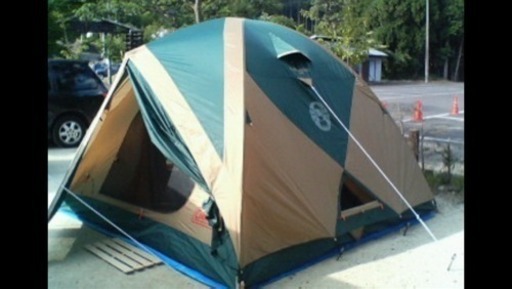 希少 美品Coleman コールマン Air Dome BC エアドーム 300 170T10300R キャンプ アウトドア 4～6人用 通気性 とても良い テント 廃盤