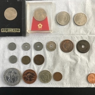 記念コイン、古い小銭。エリマキトカゲのコイン