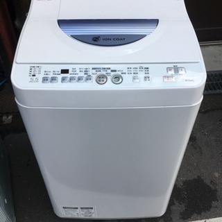 1479番 SHARP✨電気洗濯乾燥機✨ES-TG55L-A‼️ 1479番 SHARP✨電気洗濯乾燥機✨ES-TG55L-A‼️