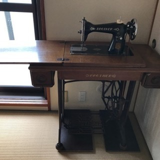アンティークミシン実動機ブラザー
