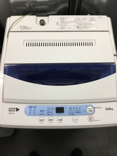 2016年 ヤマタ電気 5.0kg YWM-T50A1 洗濯機