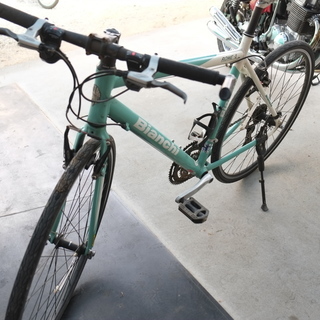 ビアンキローマ2 クロスバイク 古いけど整備少ししてました。 ショップ 