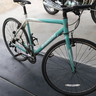 ビアンキローマ2 クロスバイク 古いけど整備少ししてました。 ショップ 