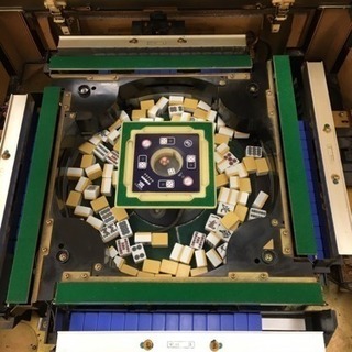 全自動麻雀卓&椅子&サイドテーブル＆牌＆点棒セット