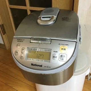 ナショナル 大火力 スチームIHジャー炊飯器 SR-SE-101...