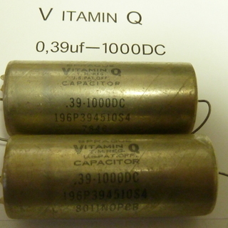 本物　SPRAGUE VITAMIN Q オイルコンデンサはいかが
