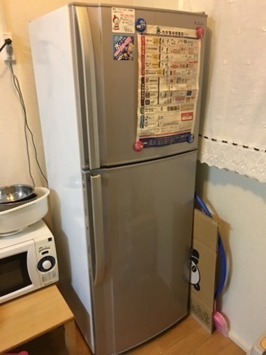 【済】冷蔵庫（値引き 10000-\u003e8000)※２月末