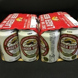 ビール (キリン ラガー350ml）