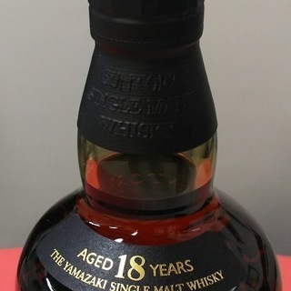 ◇ 希少ウイスキー 『山崎18年』 未開封品 1本 700ml 黒ラベル ◇