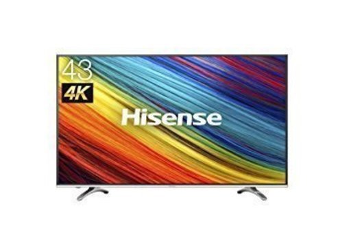 ４Ｋ・４３インチ大画面ＴＶ【メーカー三年間保証付き】　ハイセンス HJ43K300U