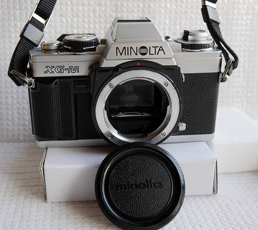 人気のフィルムカメラMiolta XG-M ボディ極美品!!!