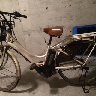 電動自転車、ヤマハPASami アイボリー