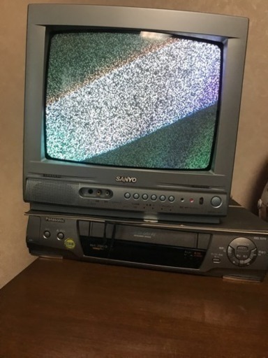 壊れたブラウン管テレビとビデオデッキ ふみふみ 学研奈良登美ヶ丘のテレビ ブラウン管テレビ の中古あげます 譲ります ジモティーで不用品の処分