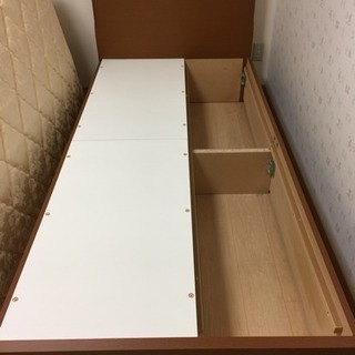 美品！シングルベッドお譲りします マットレス付＊値引きします（条件付）