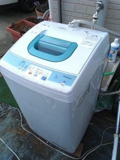 洗濯機 HITACHI NW-5KR 11年製 5.0kg
