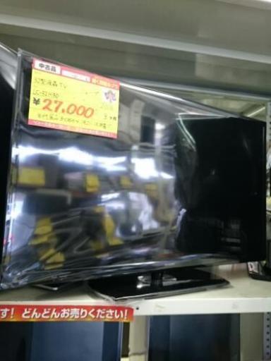 SHARP 32型液晶テレビ LC-32H30 2016年製 中古品 (高く買い取るゾウ中間店)