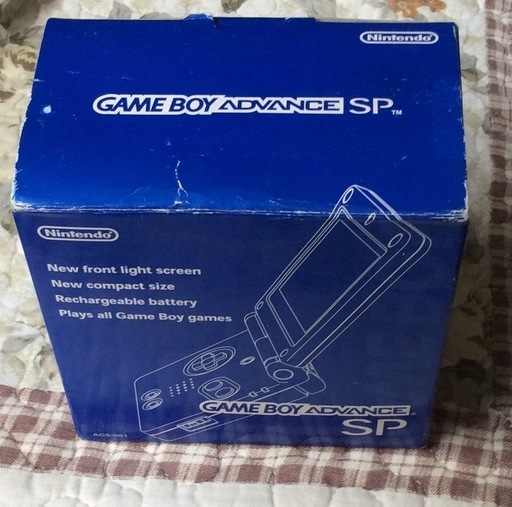 ゲームボーイアドバンスSP 未使用品