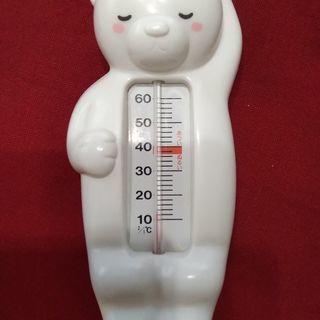 シロクマちゃんの湯温計