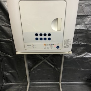 ☆TOSHIBA 衣類乾燥機 4.5kg ED-45C 2011年製　スタンド付き☆調布市