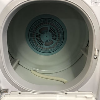 ▲TOSHIBA 衣類乾燥機 4.5kg ED-45C 2011年製　スタンド付き②▲調布市 